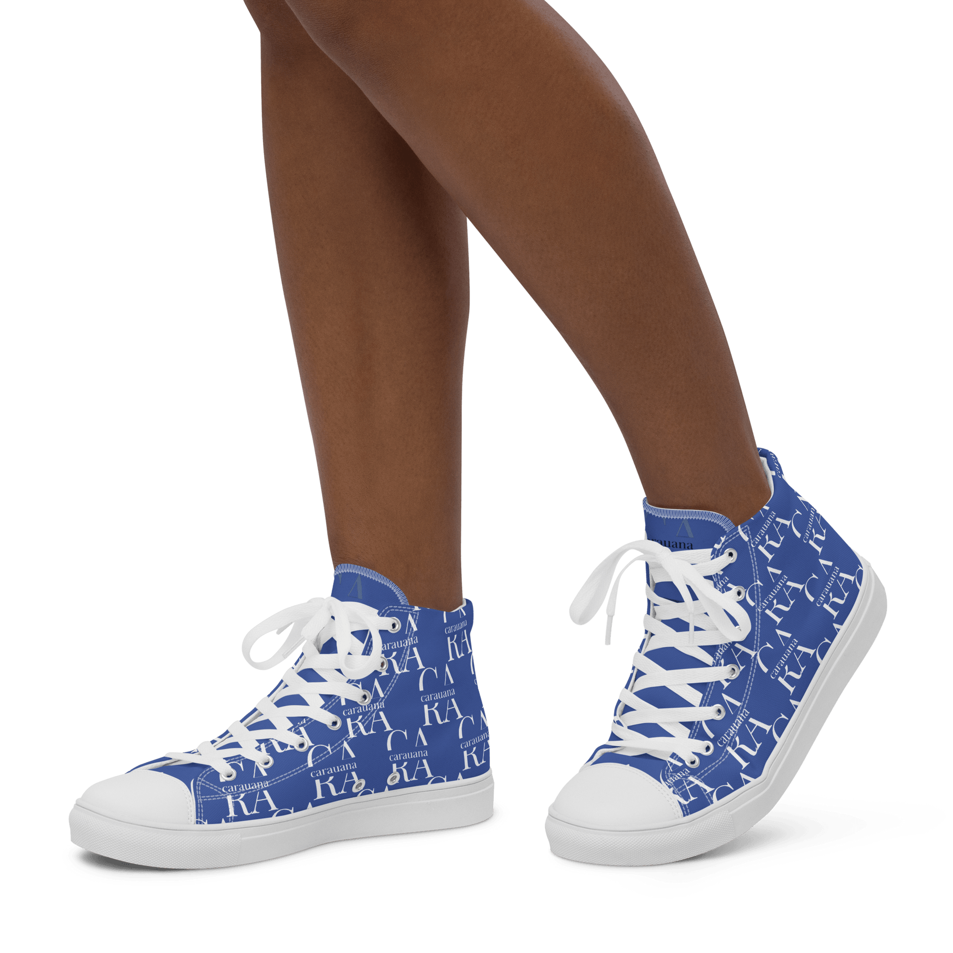 CARAUANA Hip Hop canvas shoes Blue Branded Carauana Store