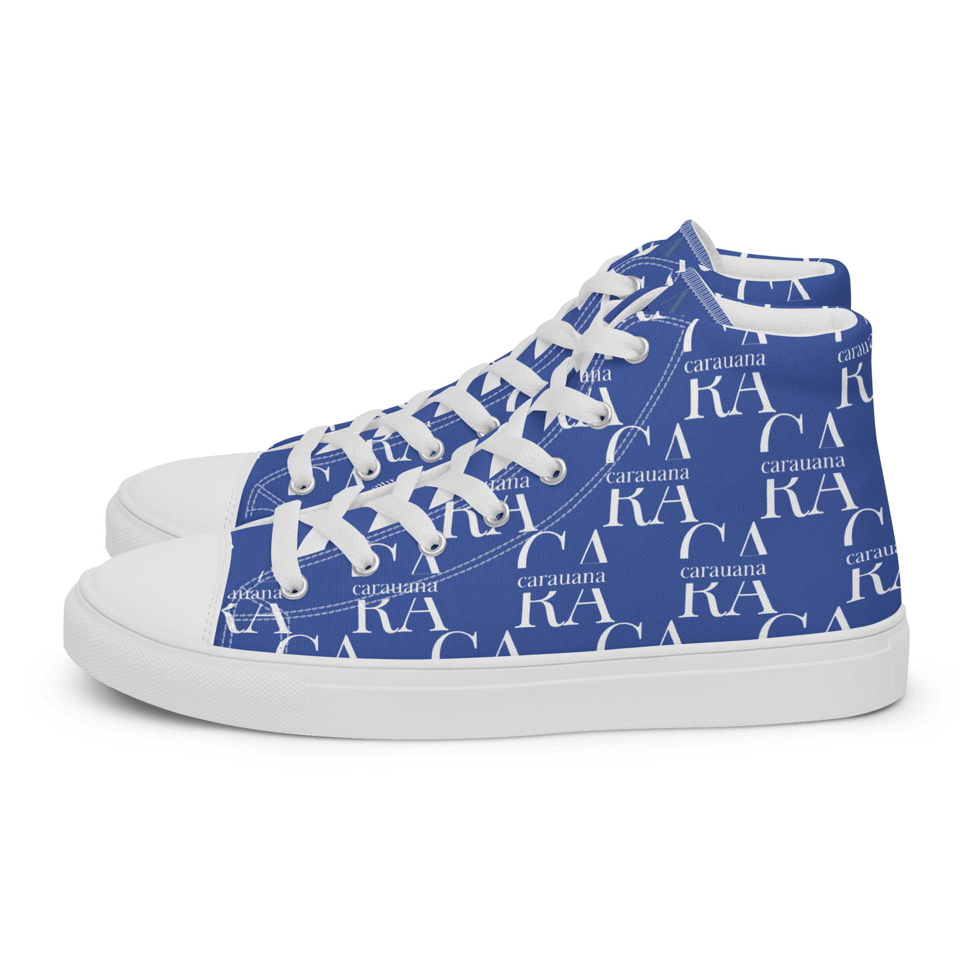 CARAUANA Hip Hop canvas shoes Blue Branded Carauana Store