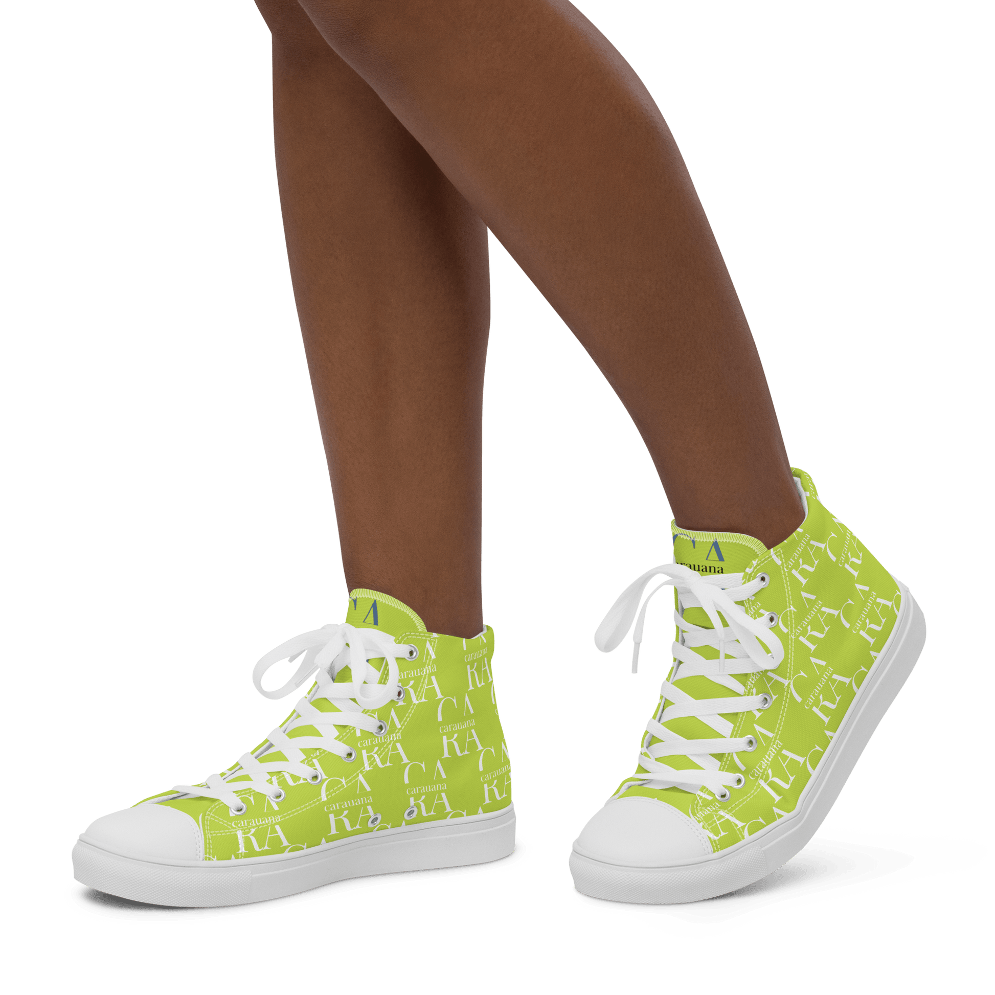 CARAUANA Hip Hop canvas shoes Lemon Branded Carauana Store