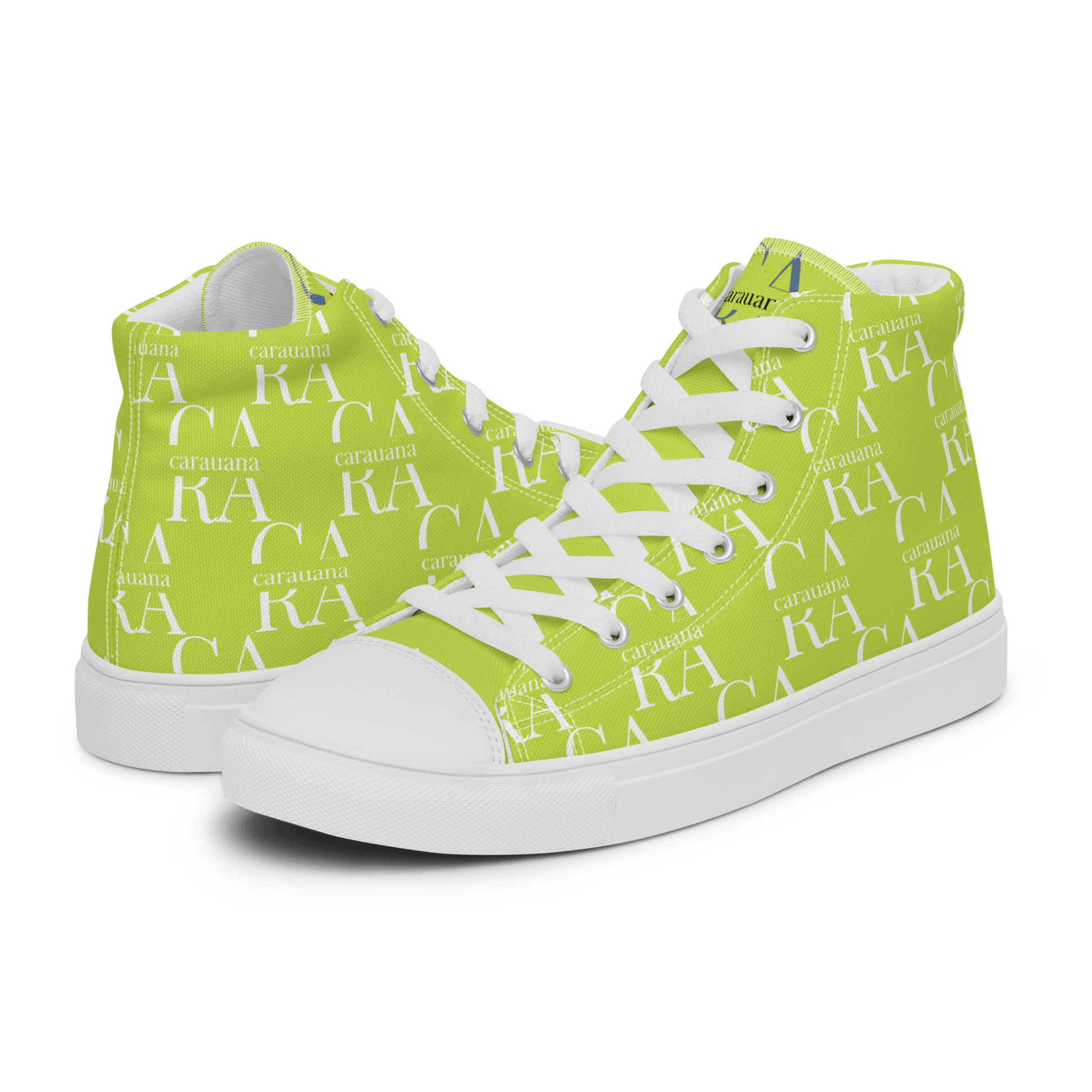 CARAUANA Hip Hop canvas shoes Lemon Branded Carauana Store