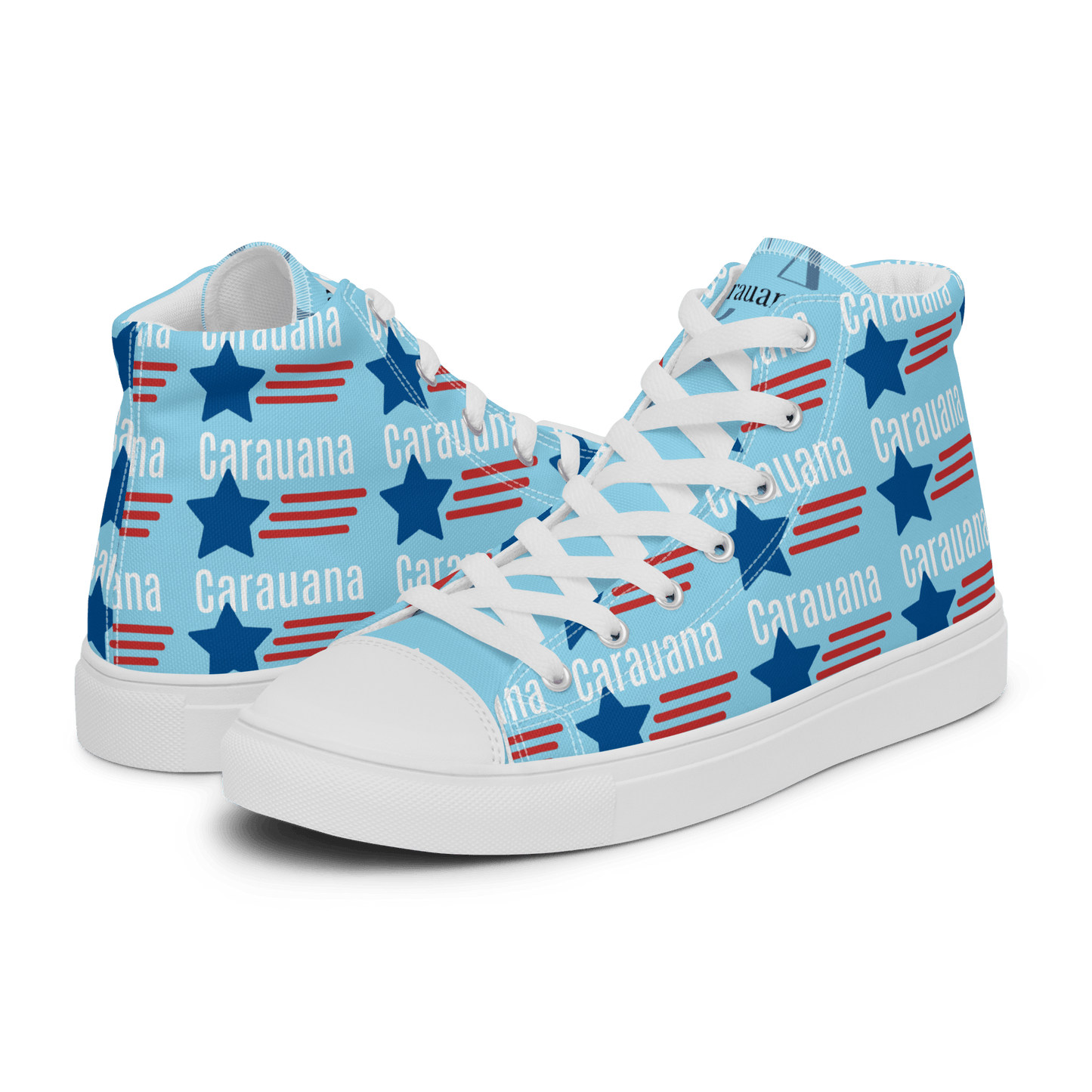 CARAUANA Hip Hop canvas shoes sky blue USA Carauana Store