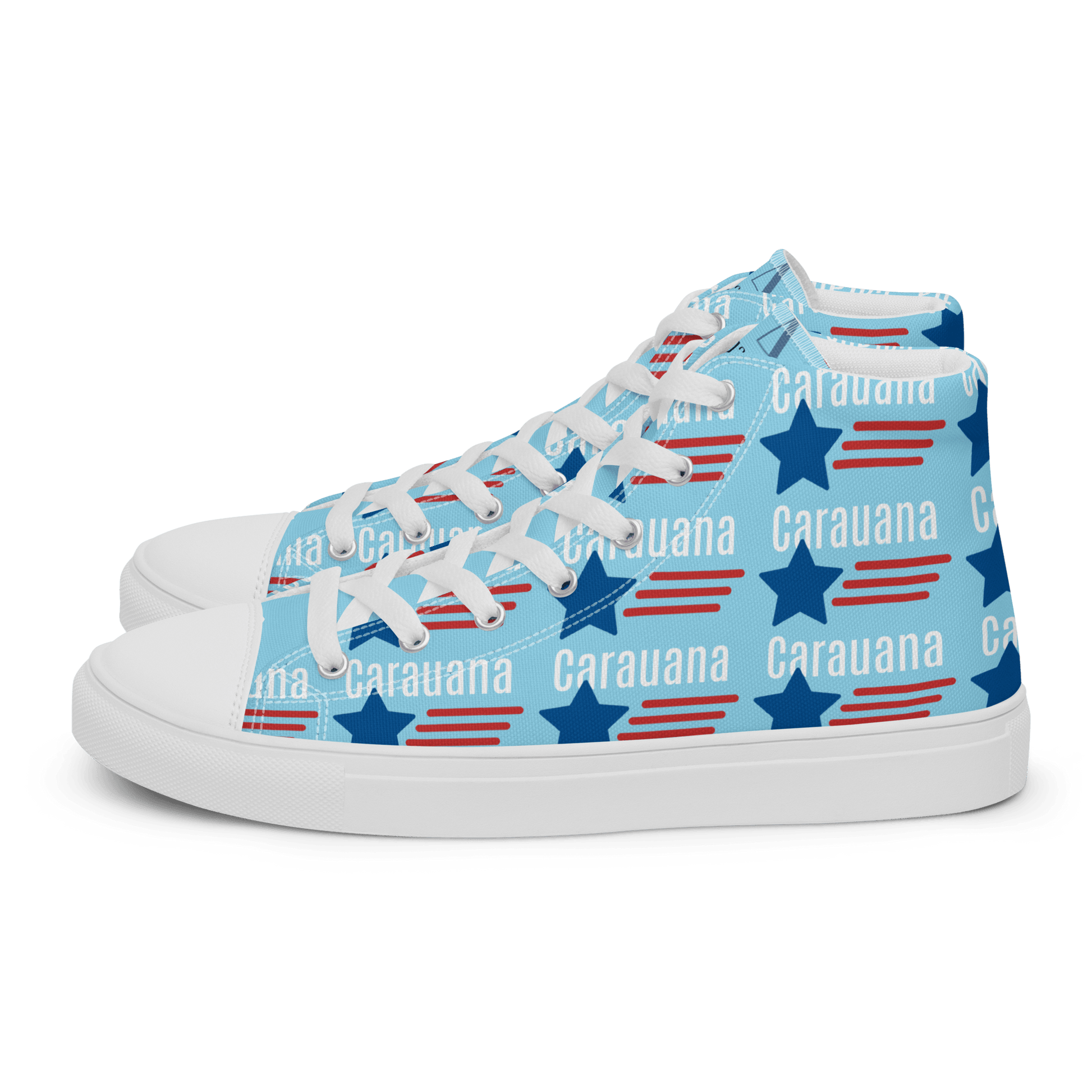 CARAUANA Hip Hop canvas shoes sky blue USA Carauana Store