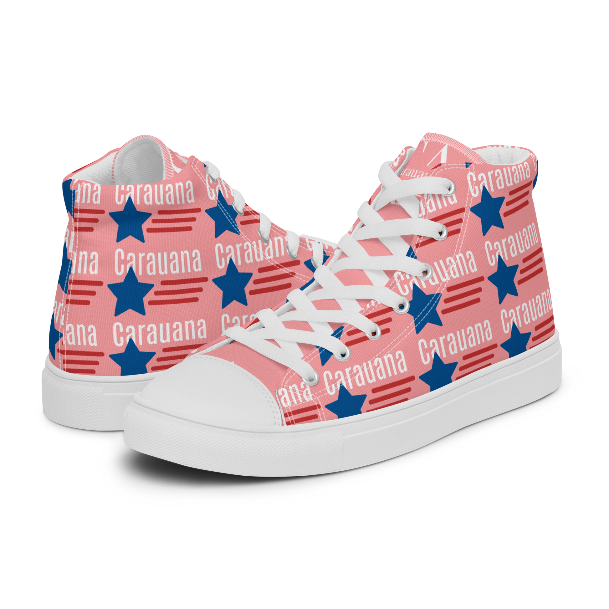 CARAUANA Hip Hop canvas shoes pink USA Carauana Store
