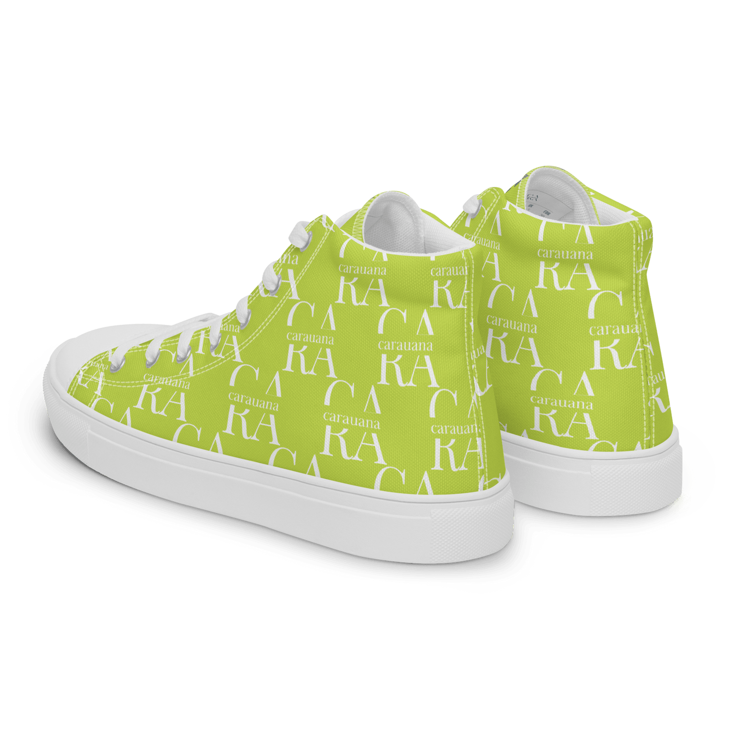 CARAUANA Hip Hop canvas shoes Lemon Branded Carauana Store