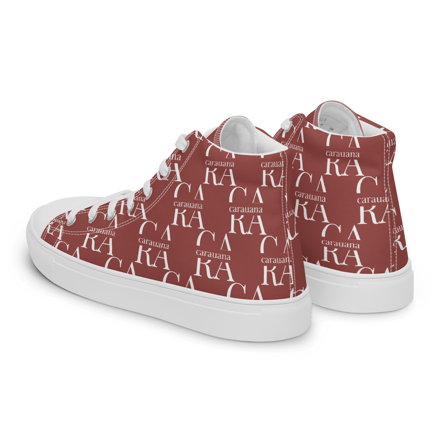 CARAUANA Hip Hop canvas shoes Brown Branded Carauana Store