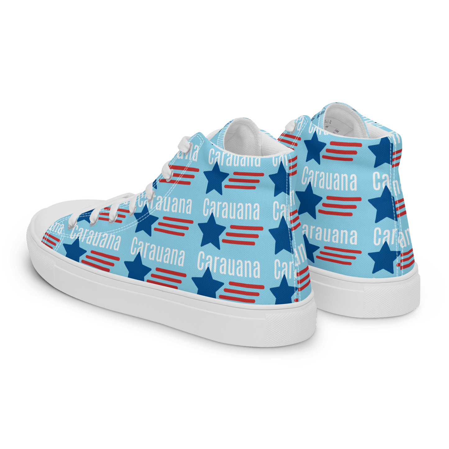 CARAUANA Hip Hop canvas shoes sky blue USA Carauana Store