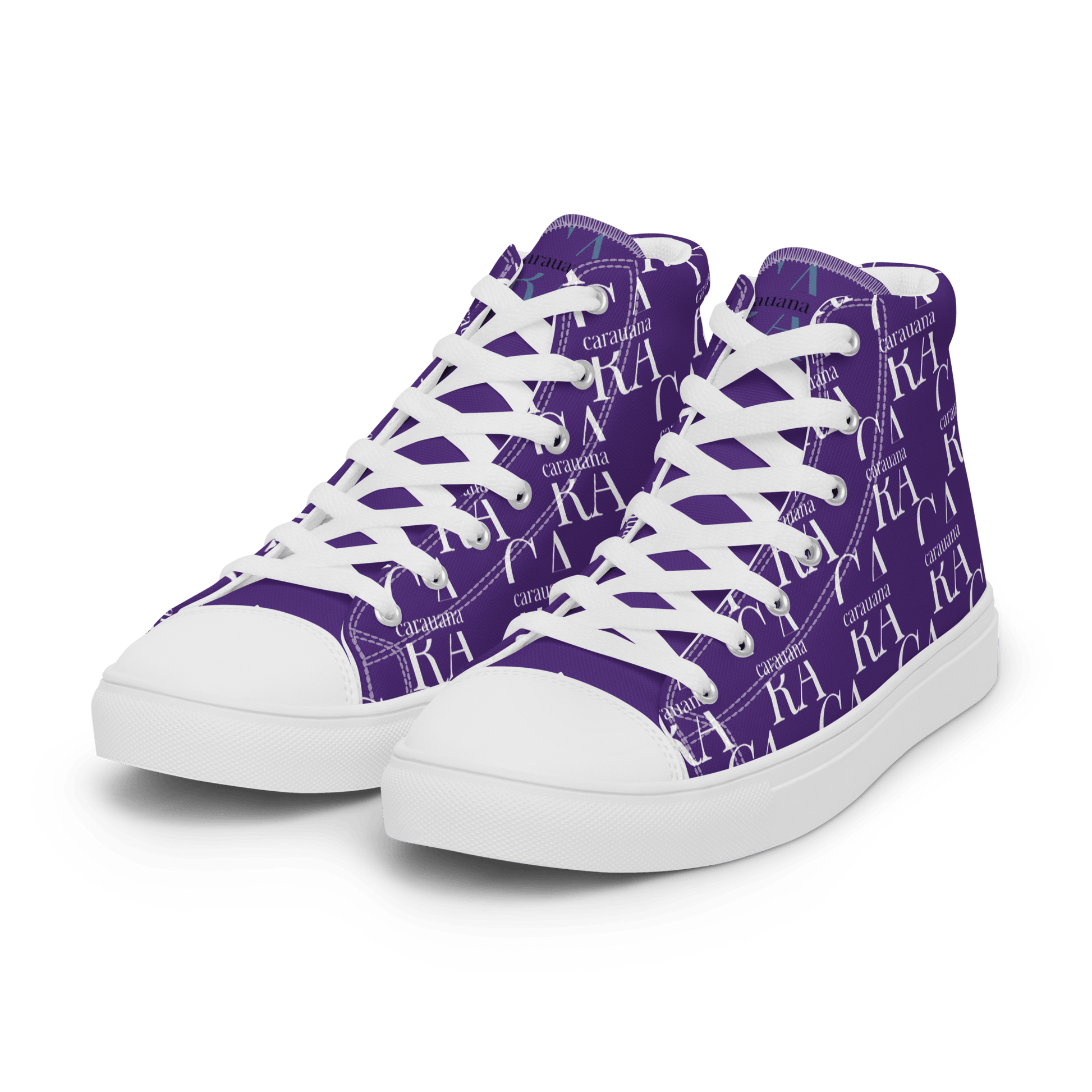 CARAUANA Hip Hop canvas shoes violet Branded Carauana Store