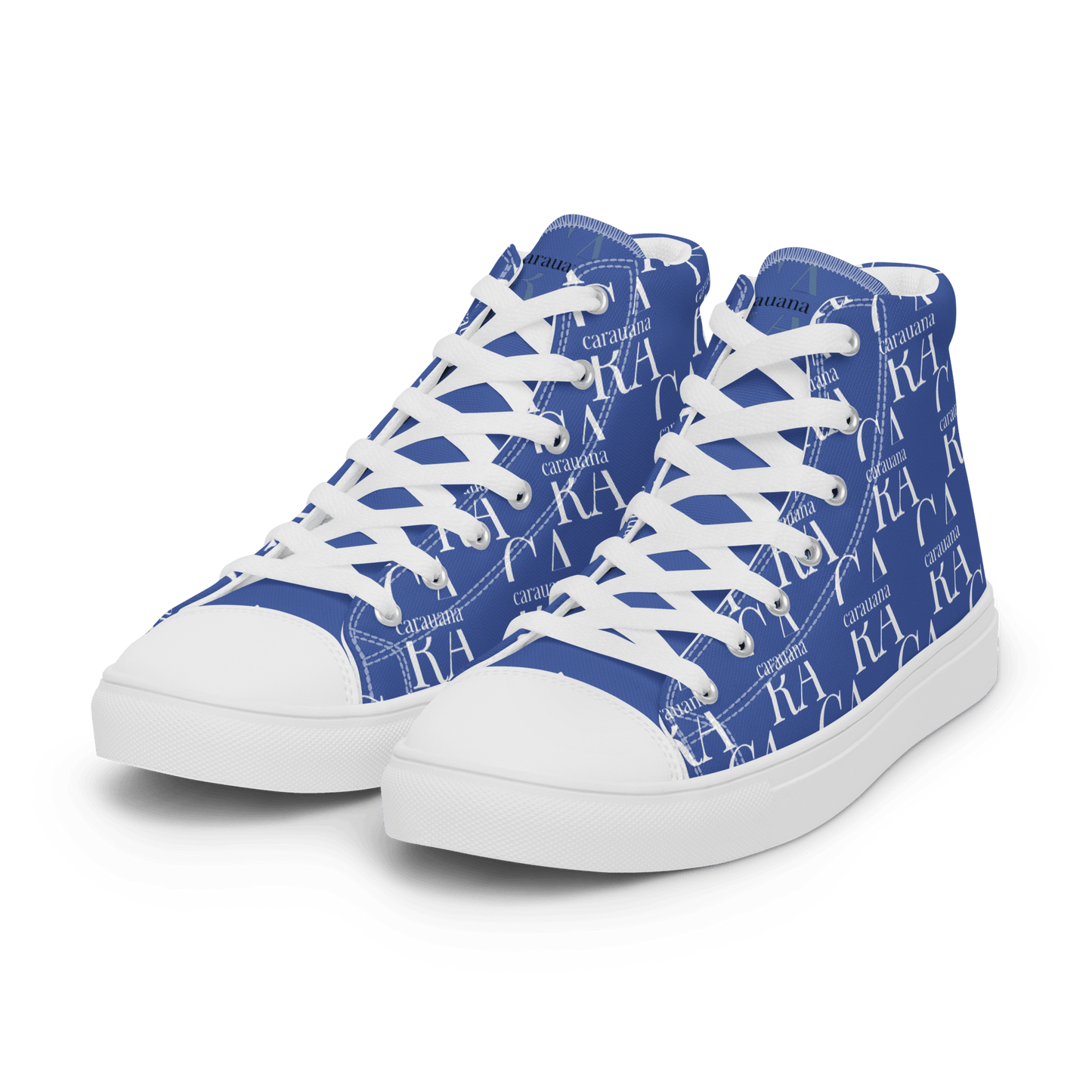 CARAUANA Hip Hop canvas shoes Blue Branded Carauana Store