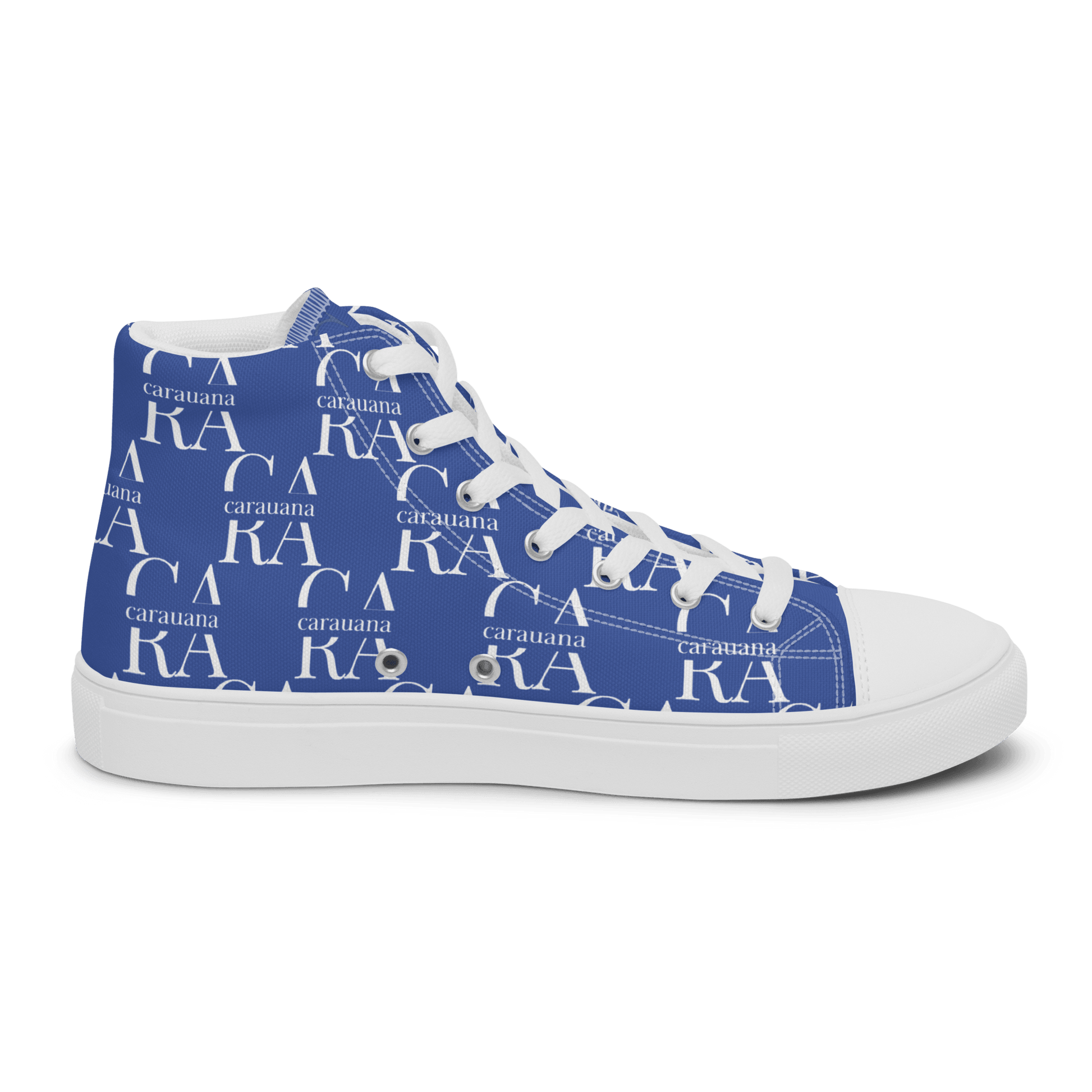 CARAUANA Hip Hop canvas shoes Blue Branded Carauana Store