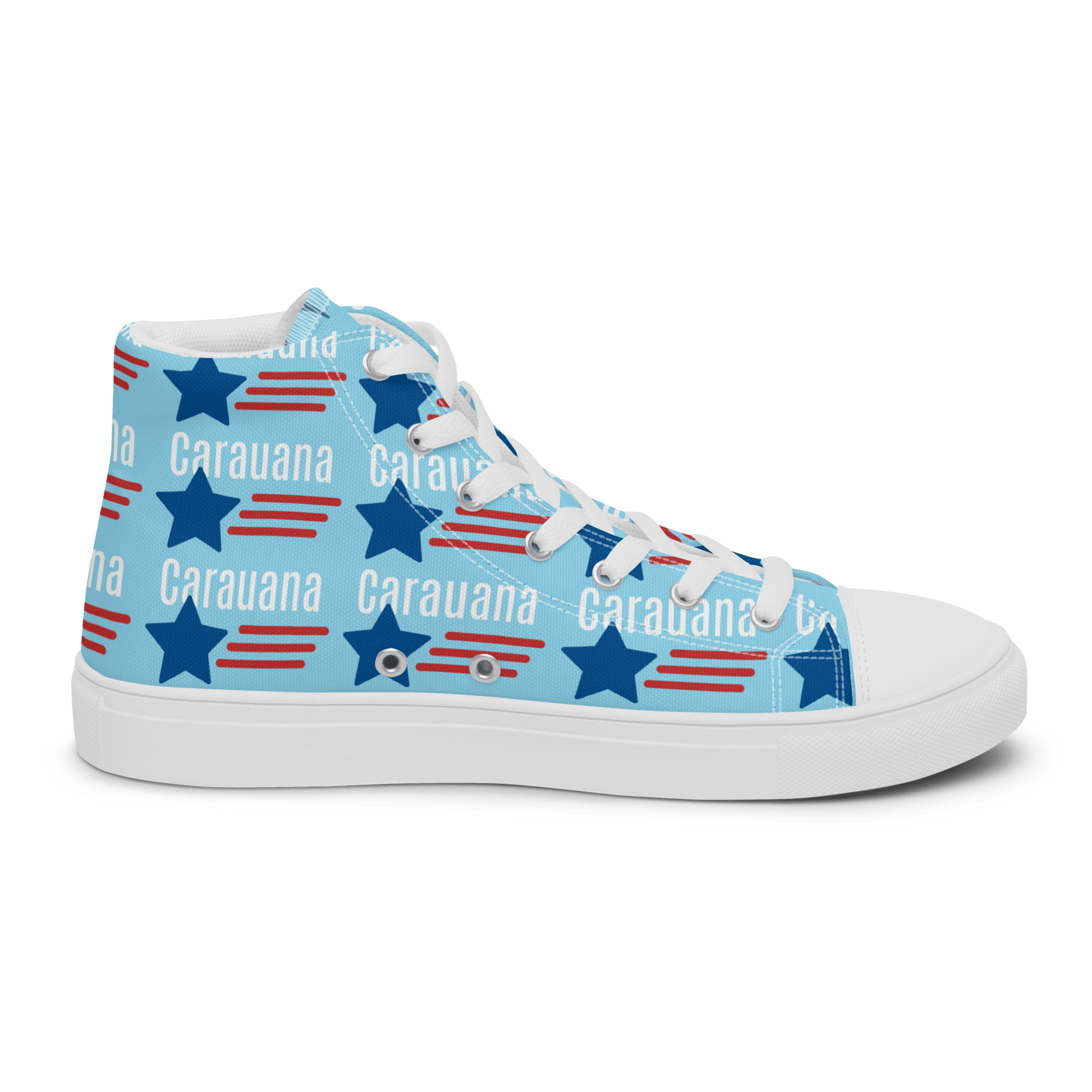 CARAUANA Hip Hop canvas shoes sky blue USA Carauana Store