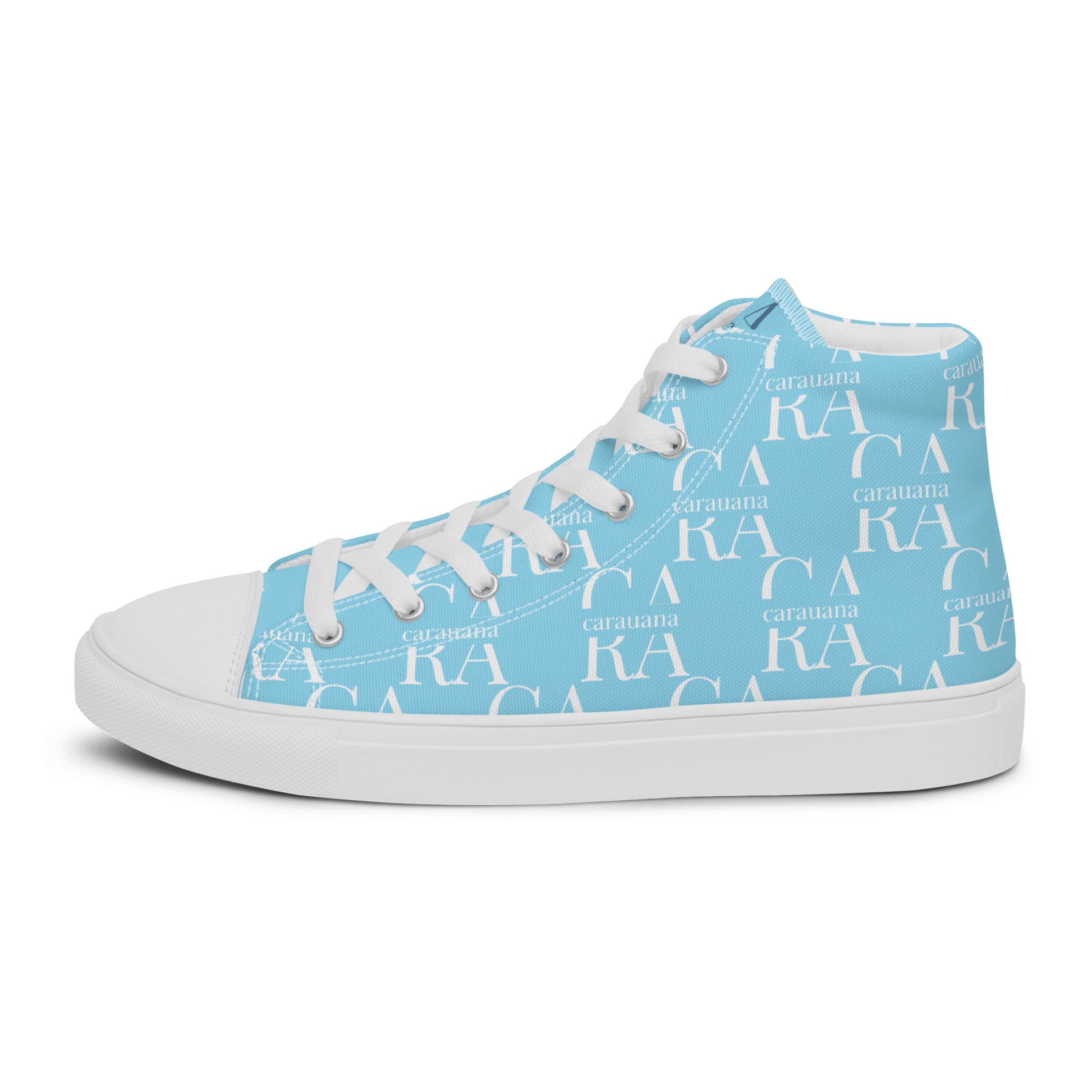CARAUANA Hip Hop canvas shoes sky blue Branded Carauana Store
