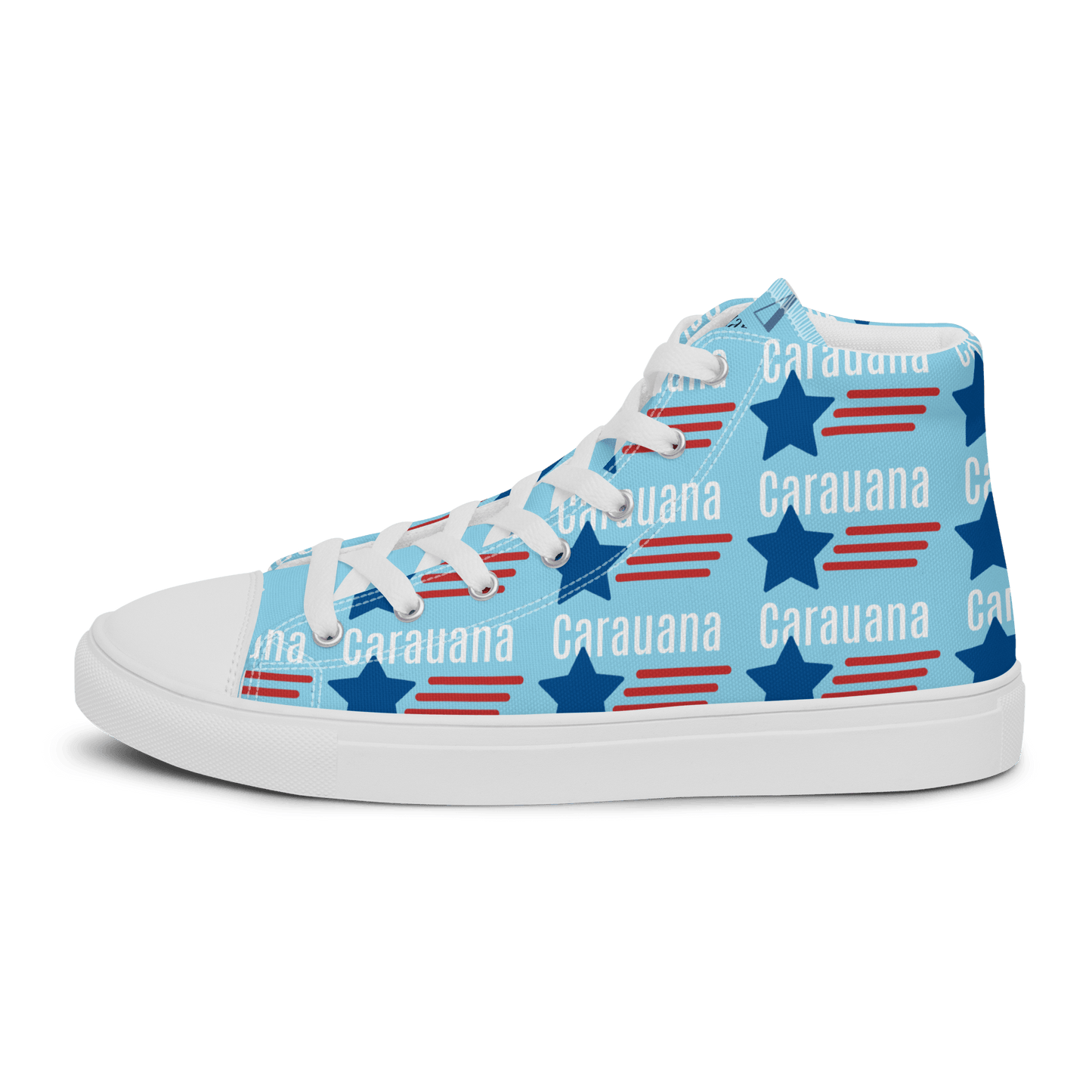 CARAUANA Hip Hop canvas shoes sky blue USA Carauana Store