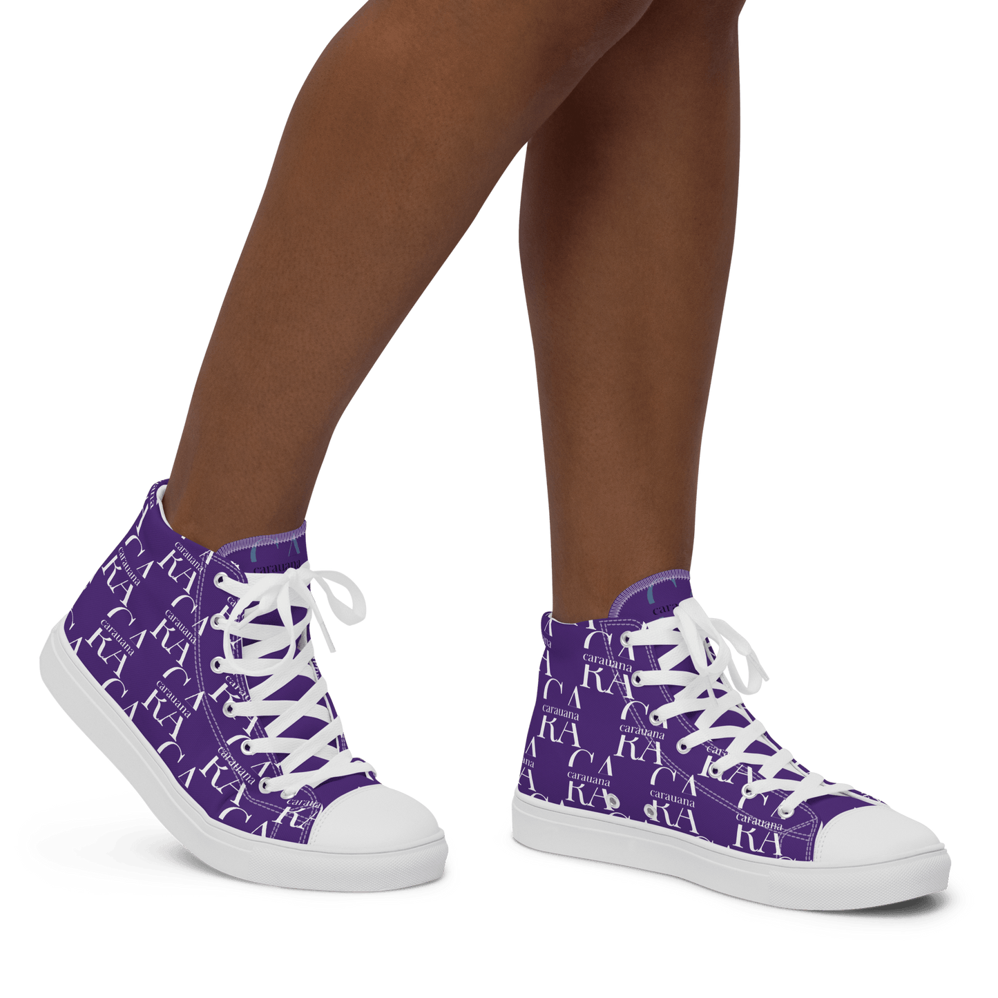 CARAUANA Hip Hop canvas shoes violet Branded Carauana Store