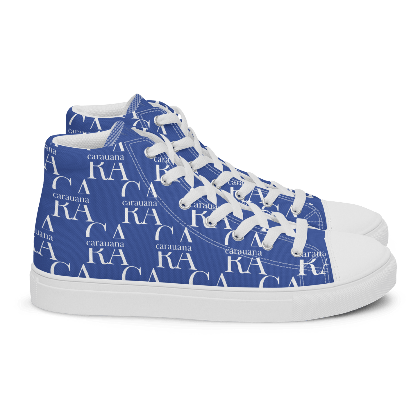 CARAUANA Hip Hop canvas shoes Blue Branded Carauana Store