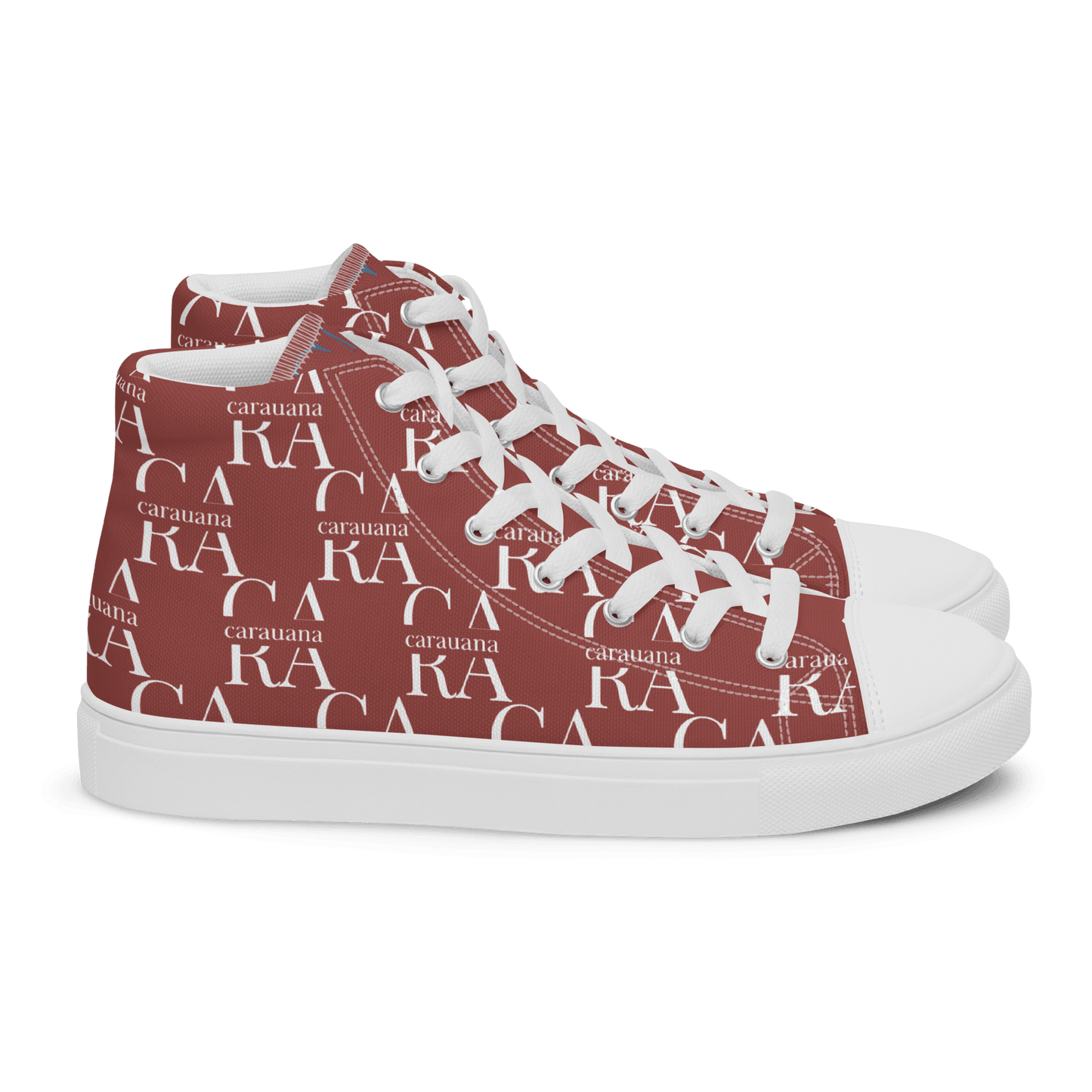 CARAUANA Hip Hop canvas shoes Brown Branded Carauana Store