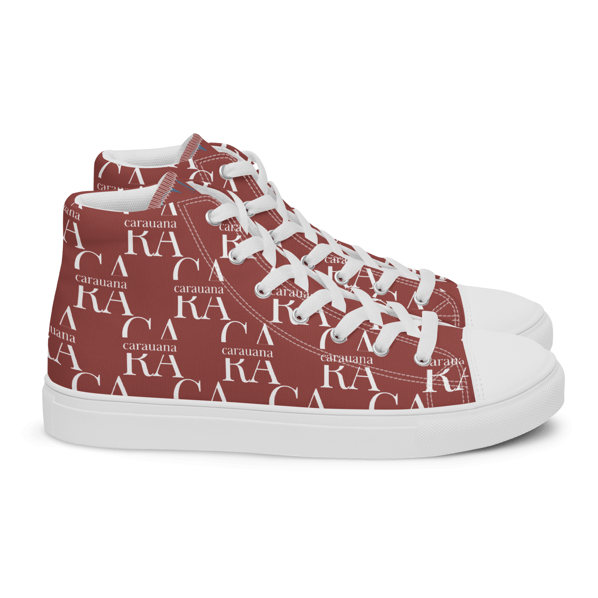 CARAUANA Hip Hop canvas shoes Brown Branded Carauana Store