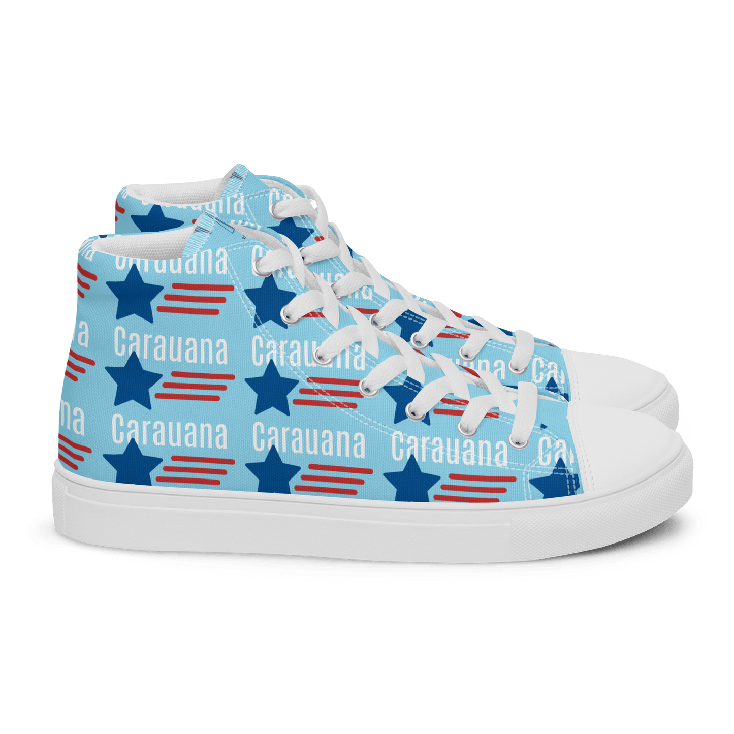 CARAUANA Hip Hop canvas shoes sky blue USA Carauana Store