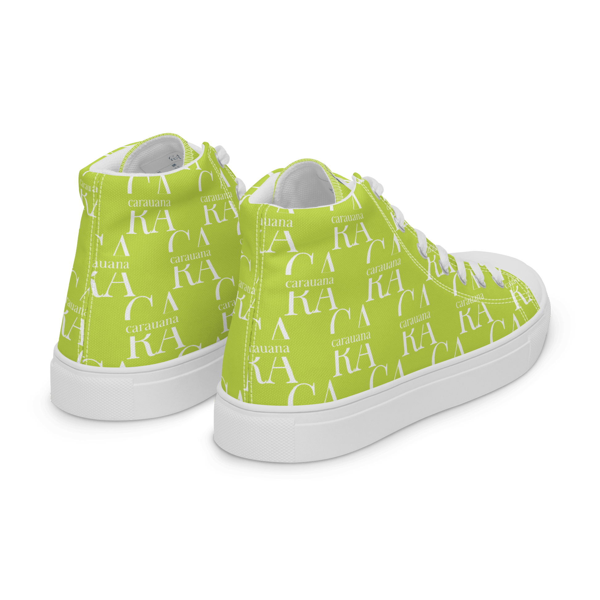 CARAUANA Hip Hop canvas shoes Lemon Branded Carauana Store