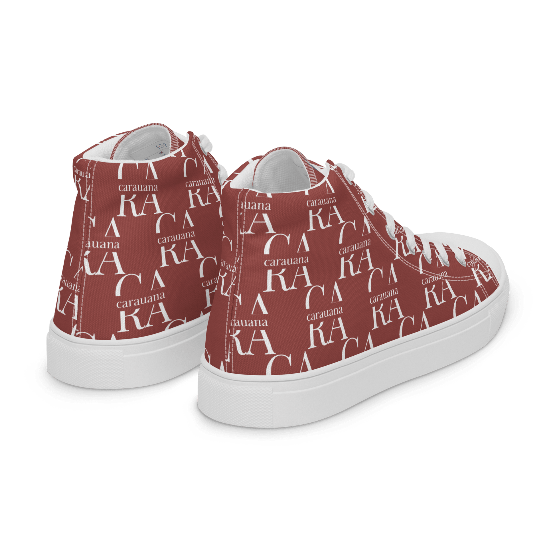 CARAUANA Hip Hop canvas shoes Brown Branded Carauana Store