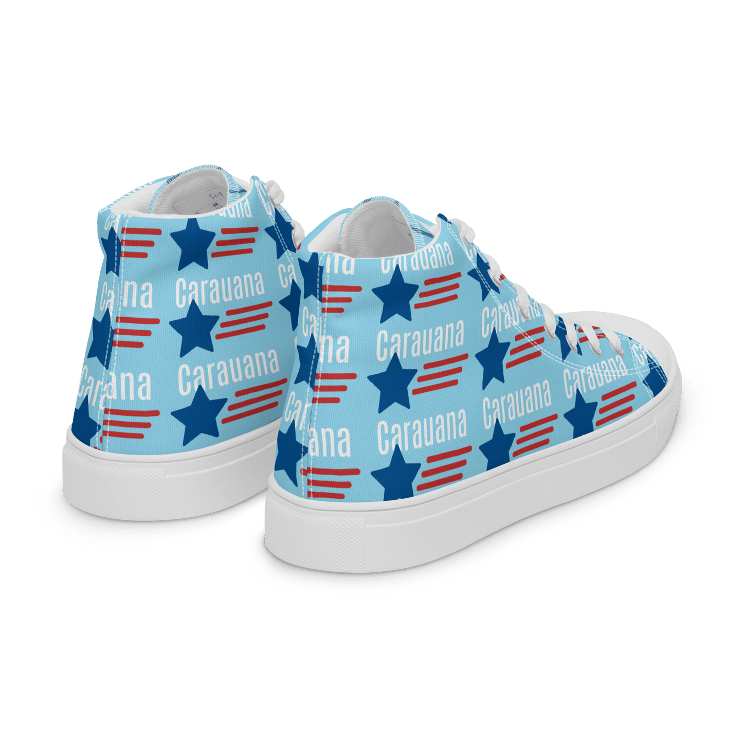 CARAUANA Hip Hop canvas shoes sky blue USA Carauana Store