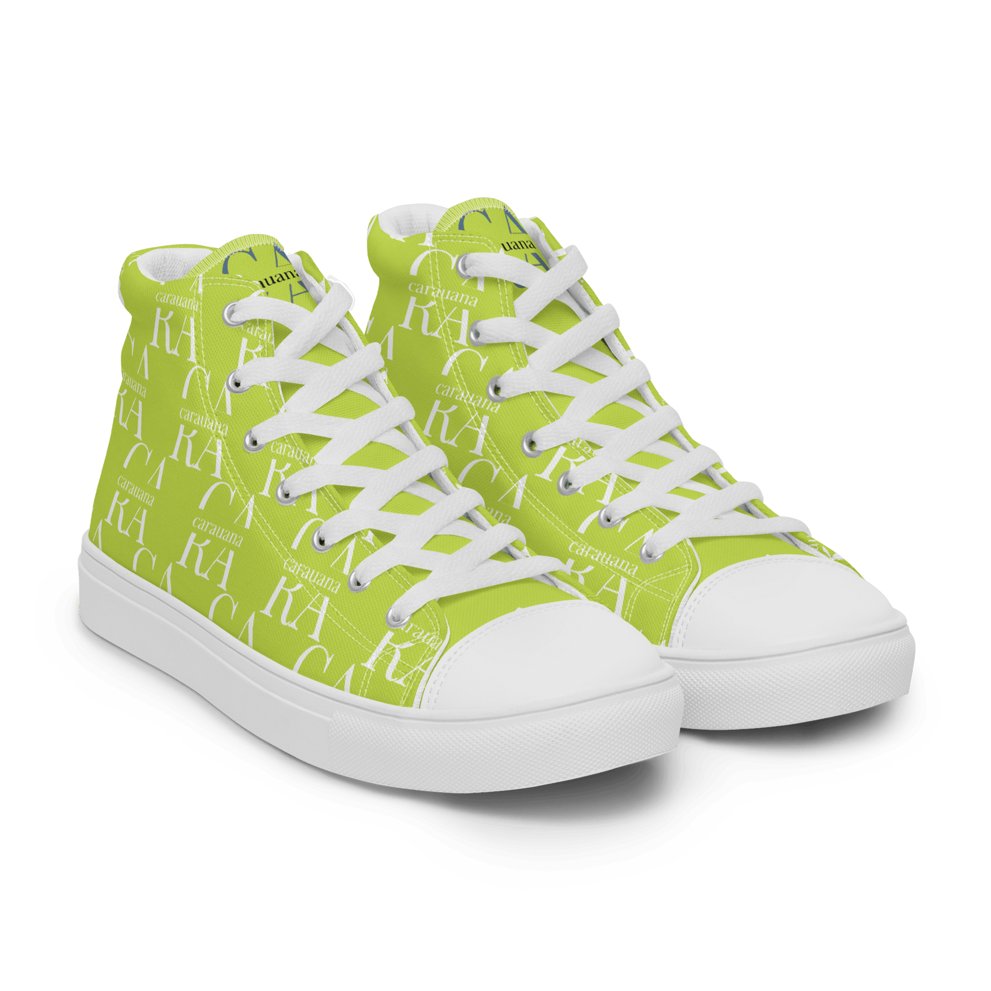 CARAUANA Hip Hop canvas shoes Lemon Branded Carauana Store