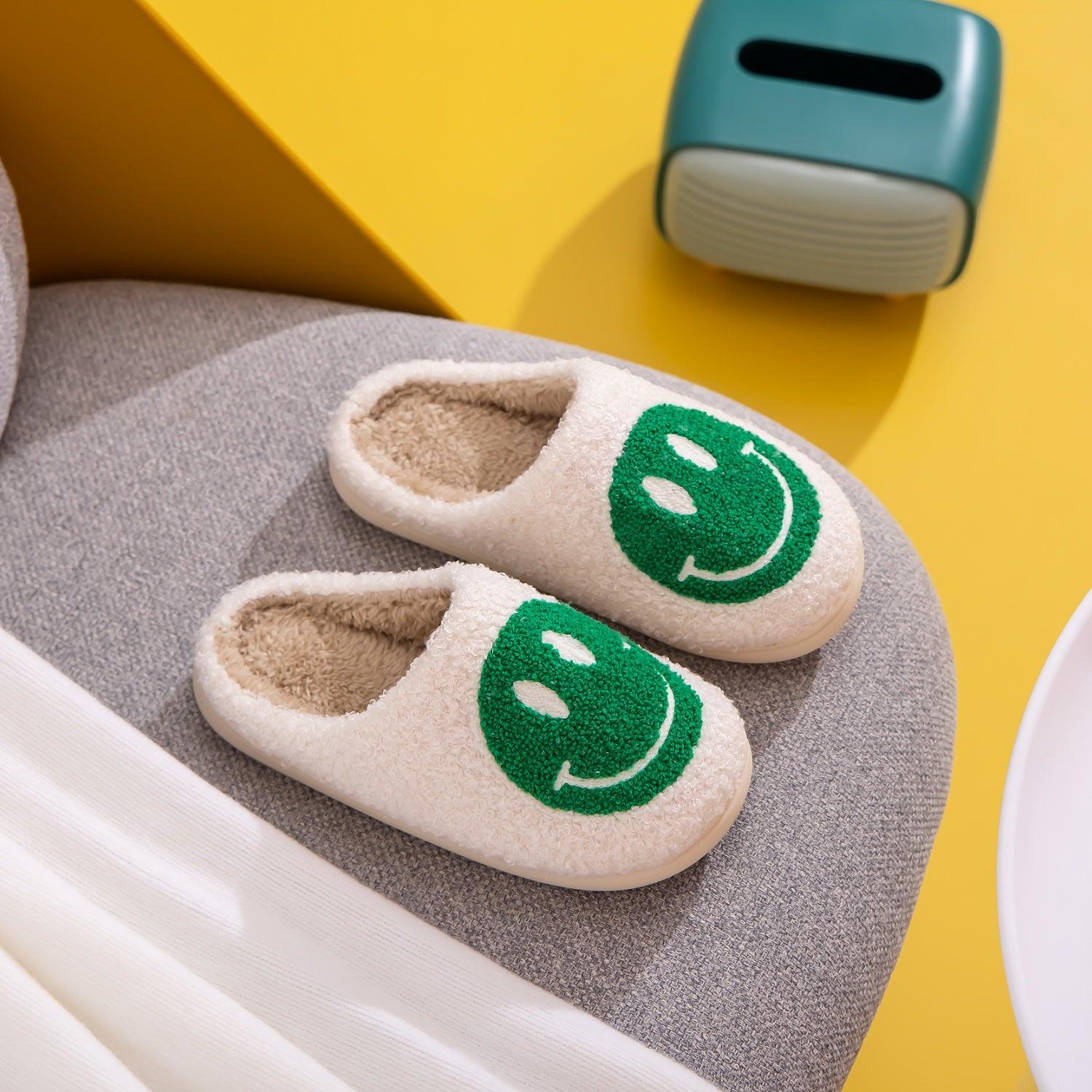 Melody Smiley Face Slippers