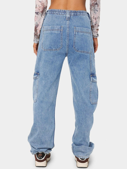 Straight Jeans with Pockets Carauana Store