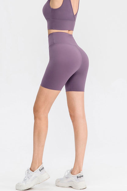 Wide Waistband Sports Shorts Carauana Store
