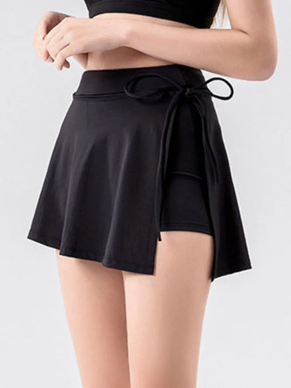 High Waist Active Skort with Pockets Carauana Store