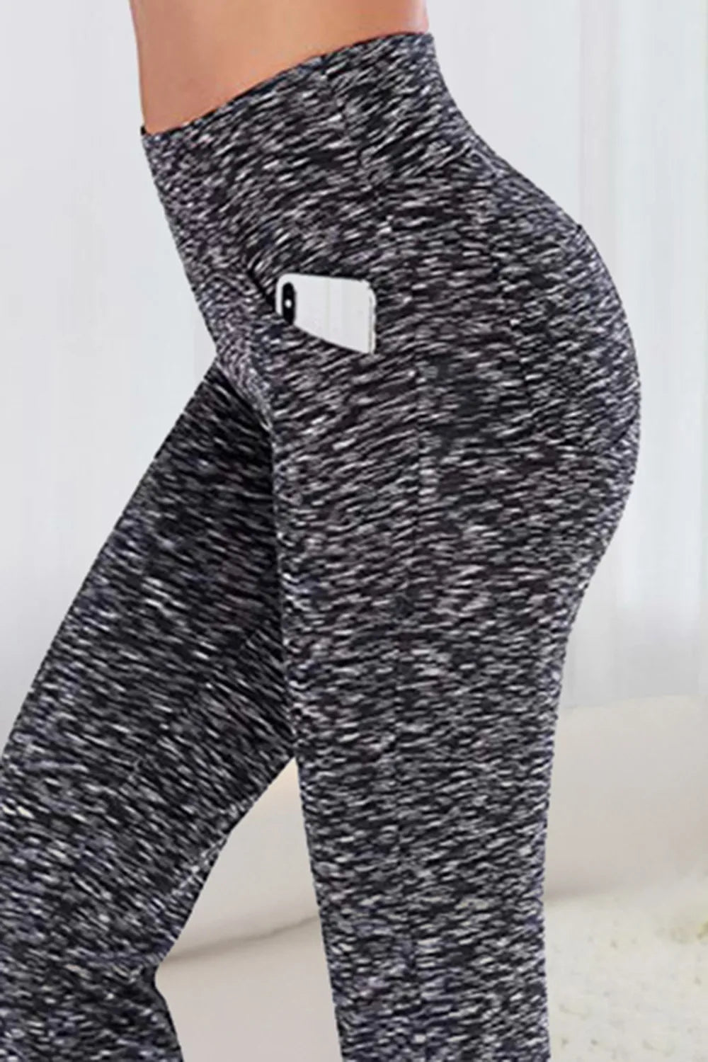 Pocketed High Waist Active Pants Carauana Store