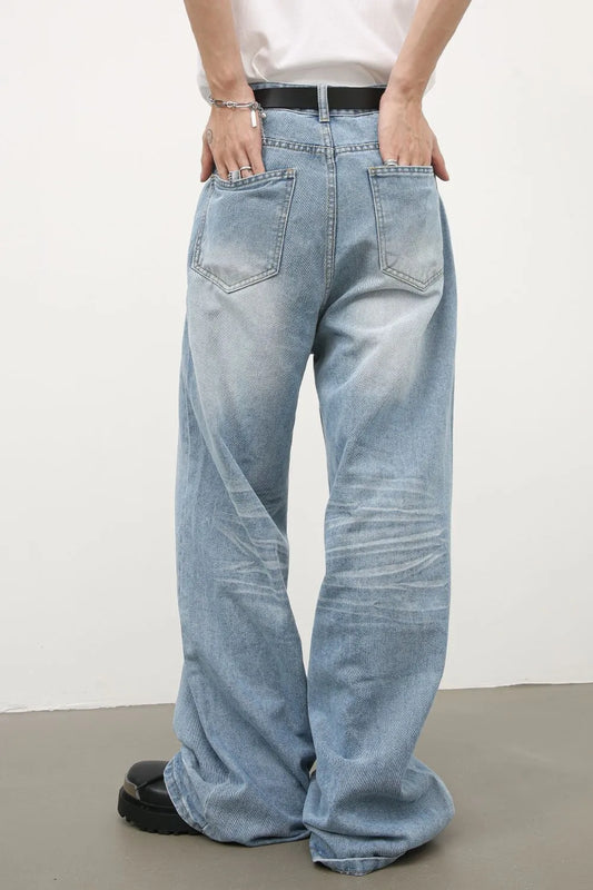 Men's Wide Leg Jeans Carauana Store