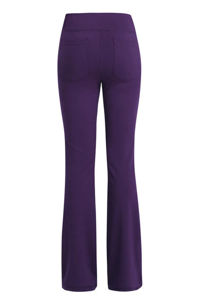 Pocketed High Waist Active Pants Carauana Store