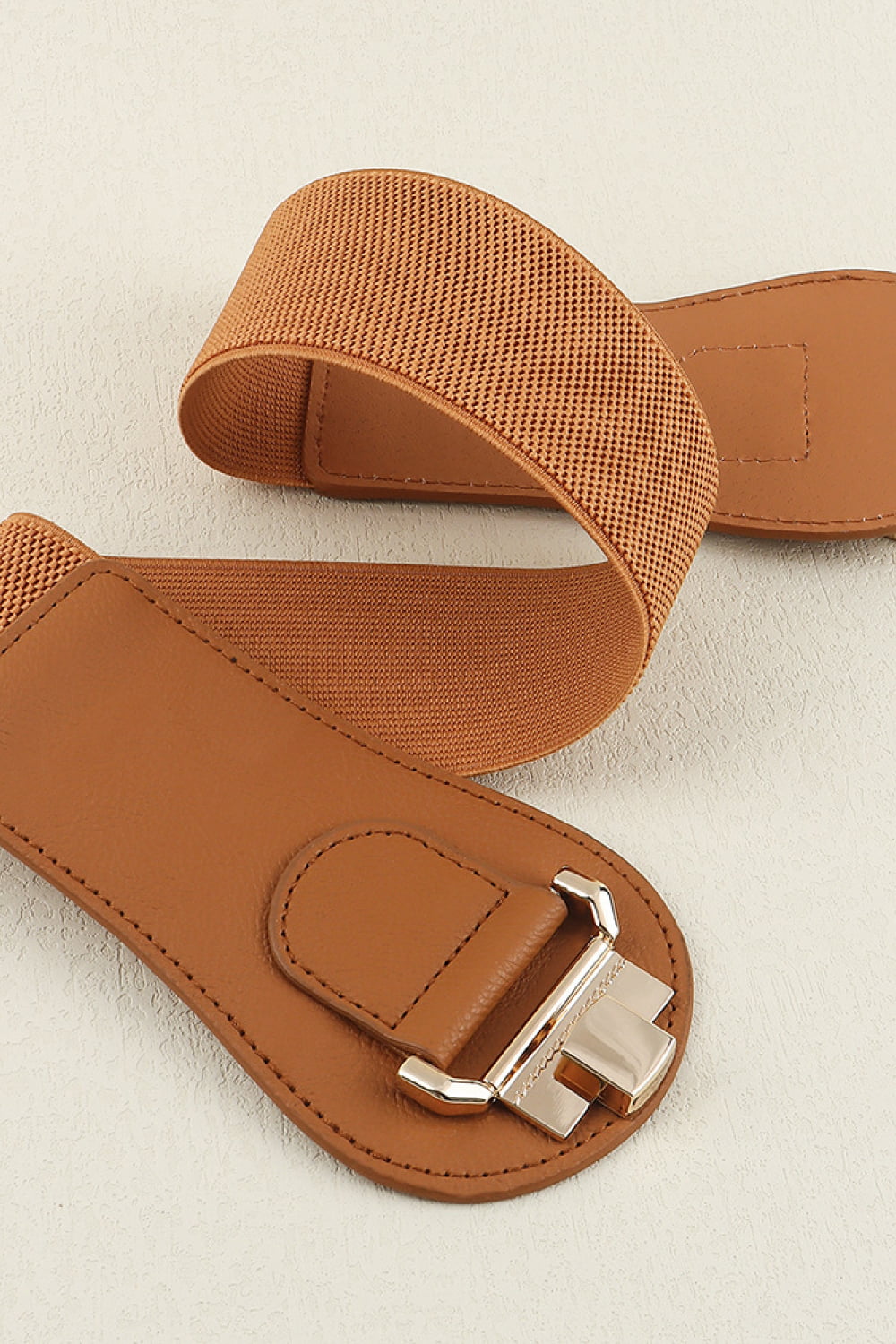 Alloy Buckle Elastic Belt Carauana Store