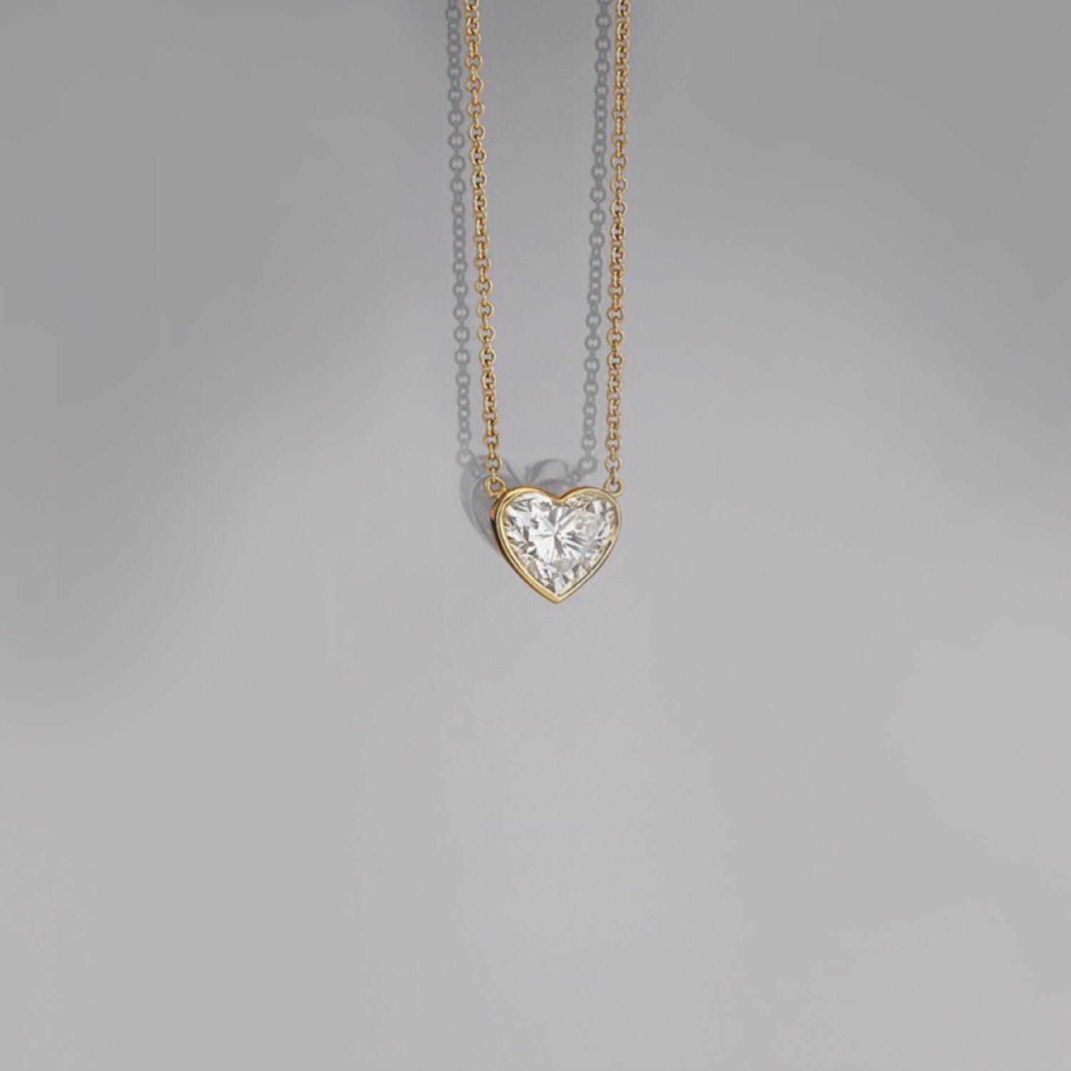 18K Gold-Plated Stainless Steel Pendant Necklace CaRaUaNa Fashion