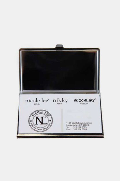 Nicole Lee USA Printed Business Card Case 