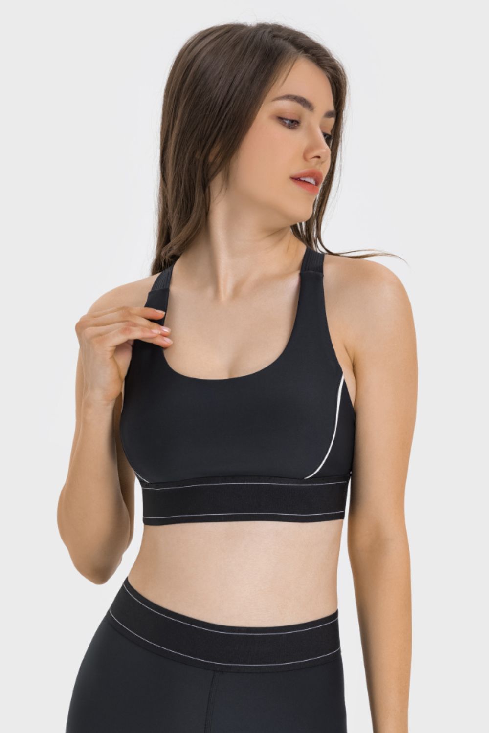 Millennia Contrast Sports Bra CaRaUaNa Fashion