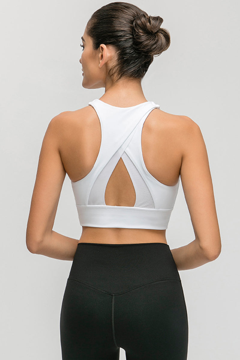 Millennia Halter Keyhole Sports Bra Carauana Store