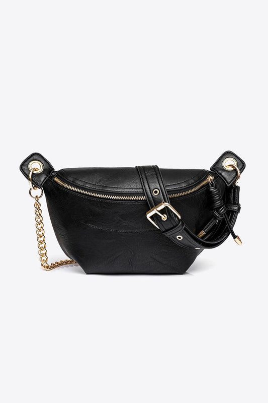 PU Leather Chain Strap Crossbody Bag Carauana Store