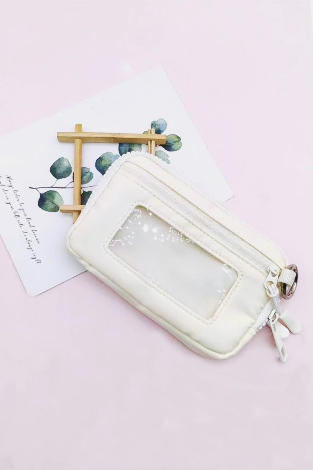 Zenana Keychain Pouch ID Card Wallet 