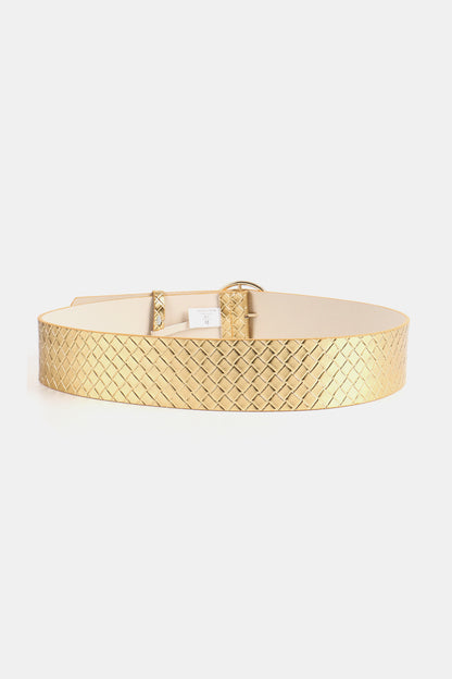 PU Leather Circle Shape Buckle Belt Carauana Store