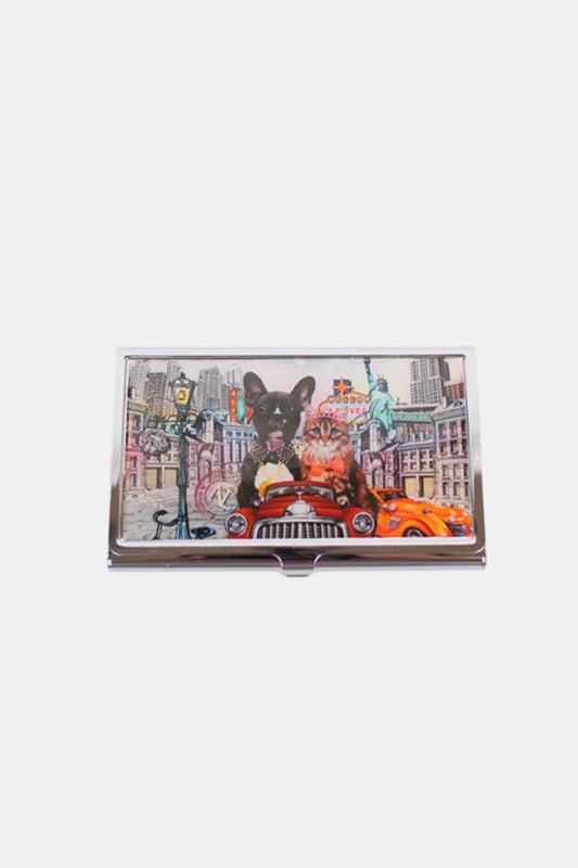 Nicole Lee USA Printed Business Card Case 