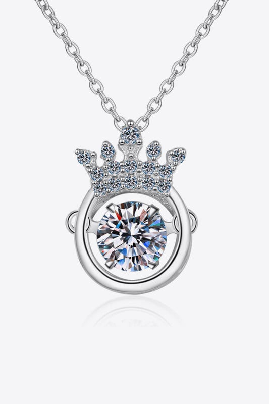 Moissanite 925 Sterling Silver Necklace Carauana Store