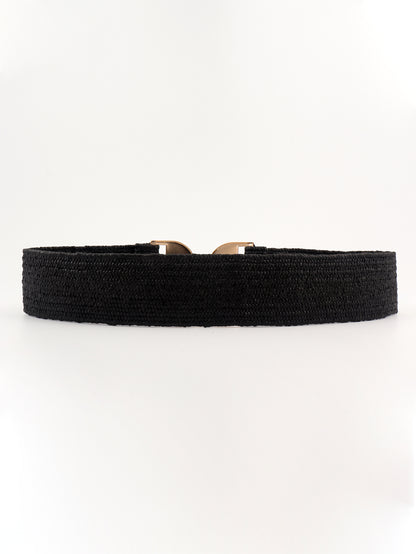 Alloy Buckle Elastic Belt Carauana Store
