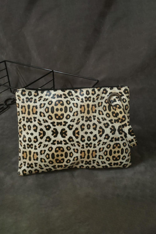 Leopard PU Leather Clutch Carauana Store