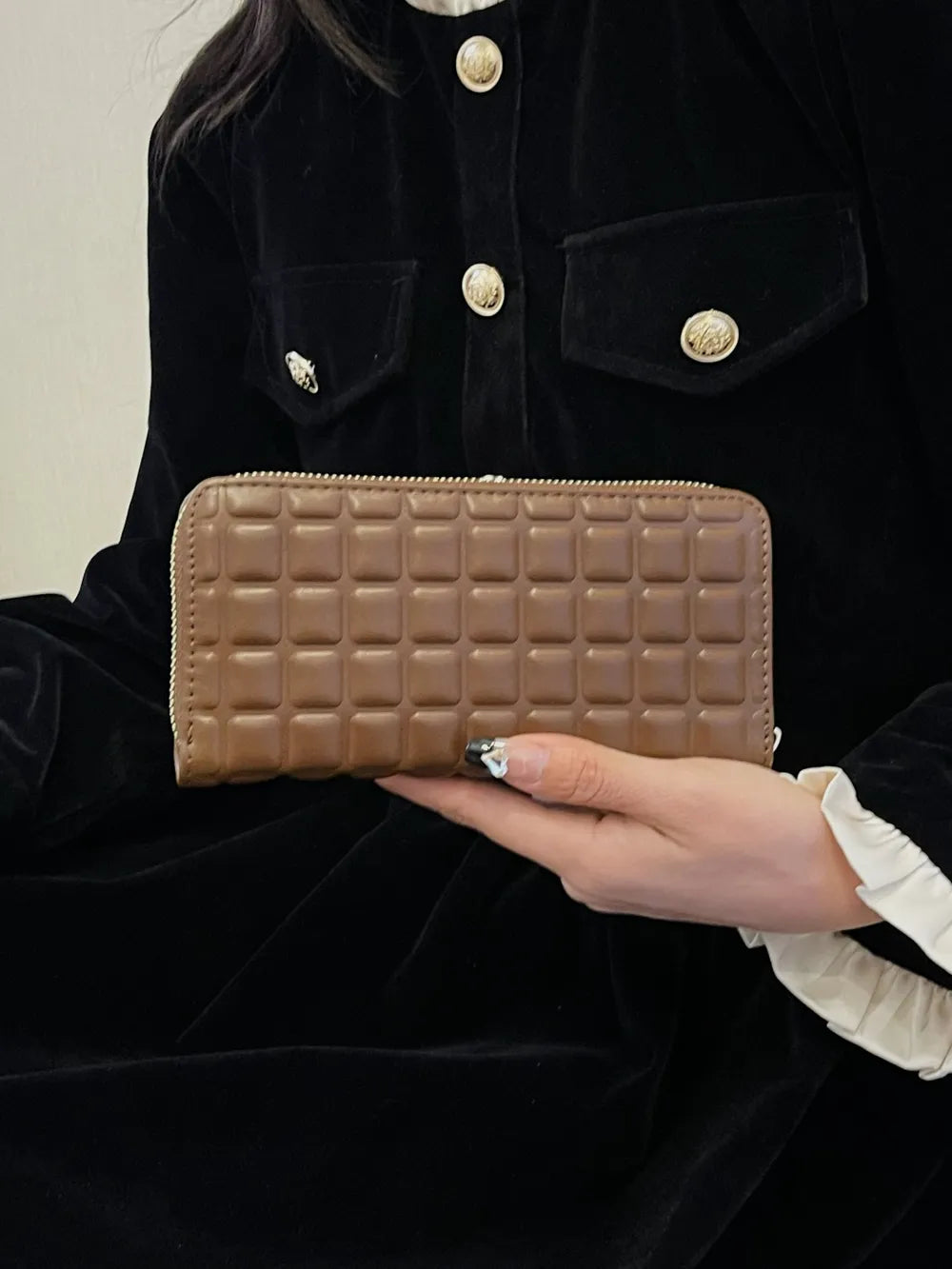 PU Leather Solid Color Wallet Carauana Store