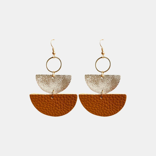 Geometrical Shape Dangle Earrings Carauana Store