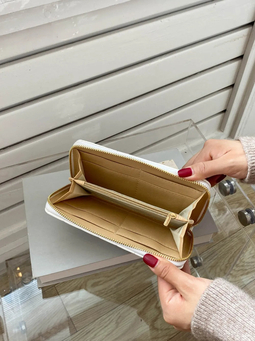 PU Leather Solid Color Wallet Carauana Store