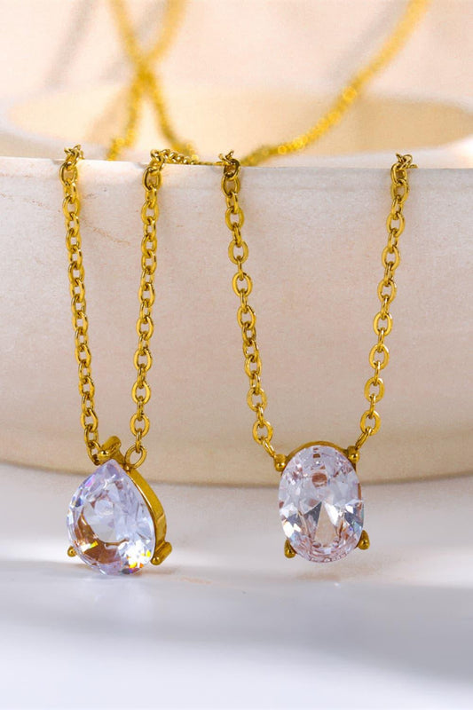 Stainless Steel Geometrical Shape Necklace Carauana Store