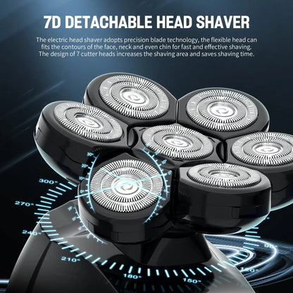 Sejoy Head Shaver – 7D Waterproof Grooming Kit CaRaUaNa Fashion