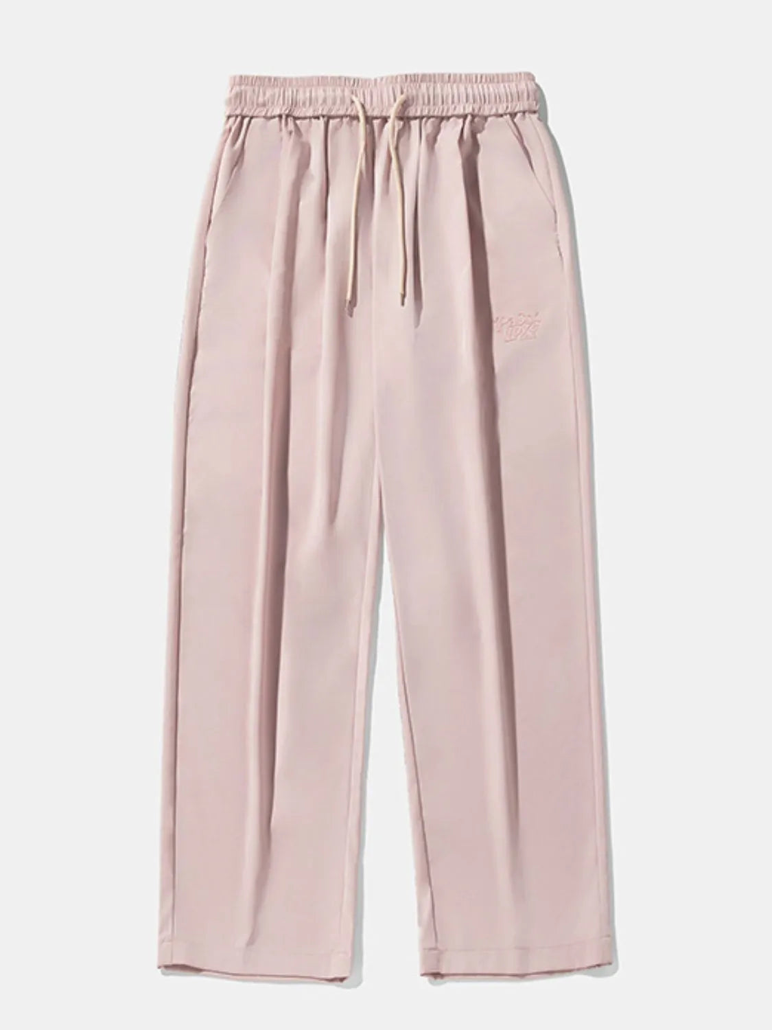 Men's Plus Size Drawstring Wide Leg Pants